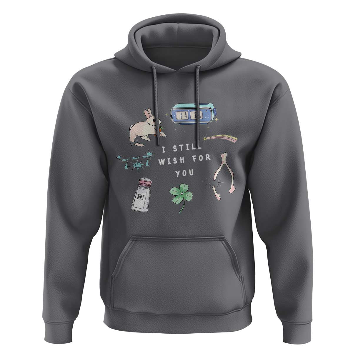 I Still Wish for You Lucky Rabbit 1111 Stars Clover Signs Hoodie
