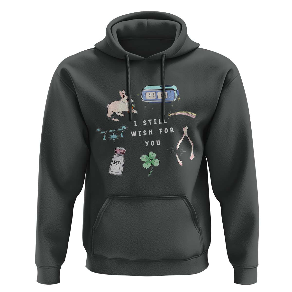 I Still Wish for You Lucky Rabbit 1111 Stars Clover Signs Hoodie