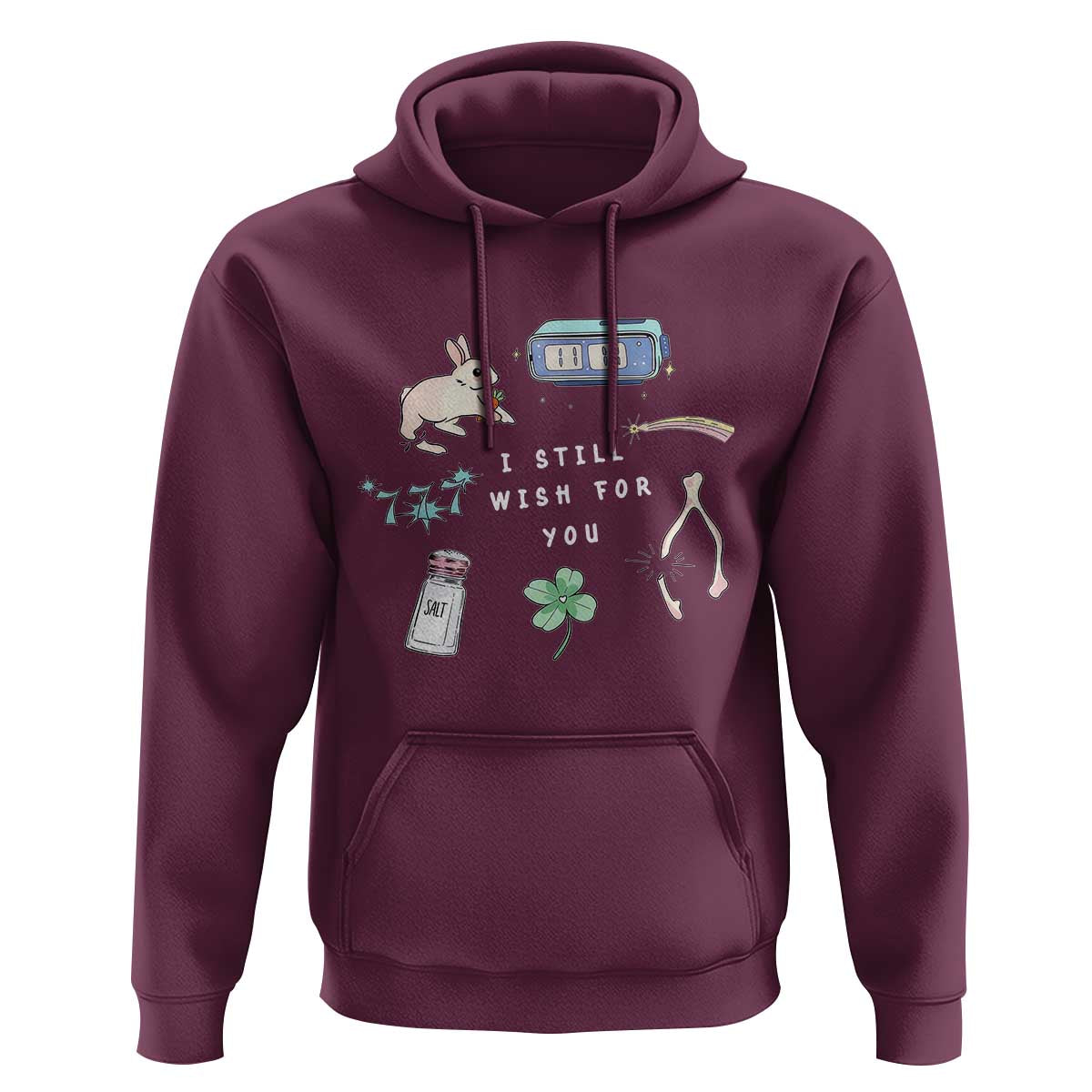 I Still Wish for You Lucky Rabbit 1111 Stars Clover Signs Hoodie