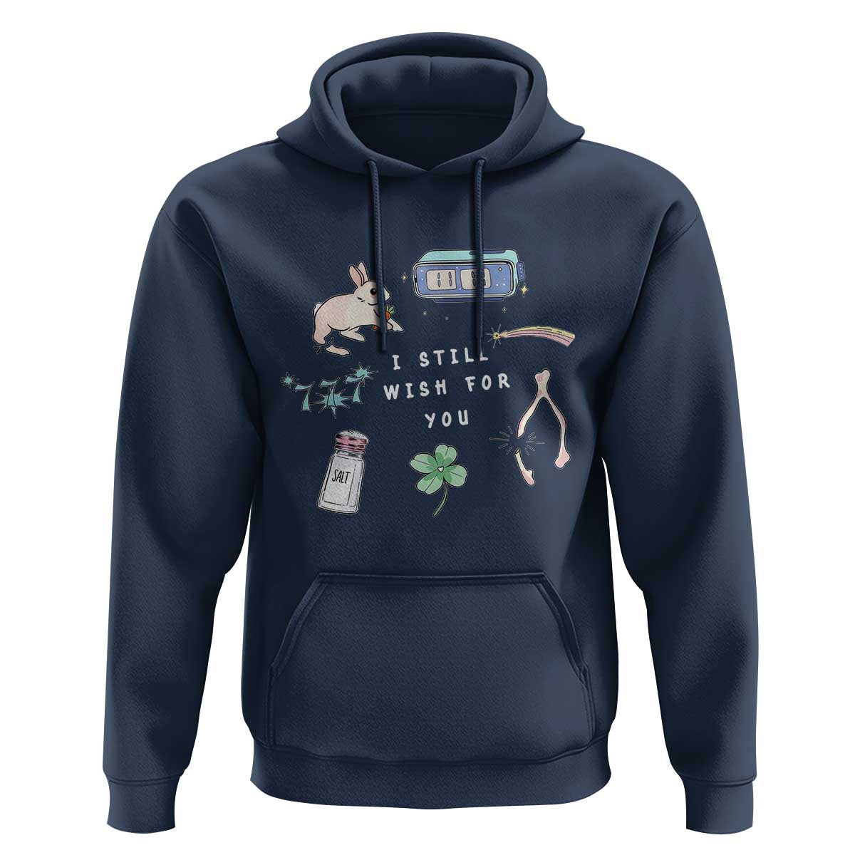 I Still Wish for You Lucky Rabbit 1111 Stars Clover Signs Hoodie