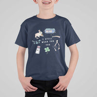 I Still Wish for You Lucky Rabbit 1111 Stars Clover Signs T Shirt For Kid