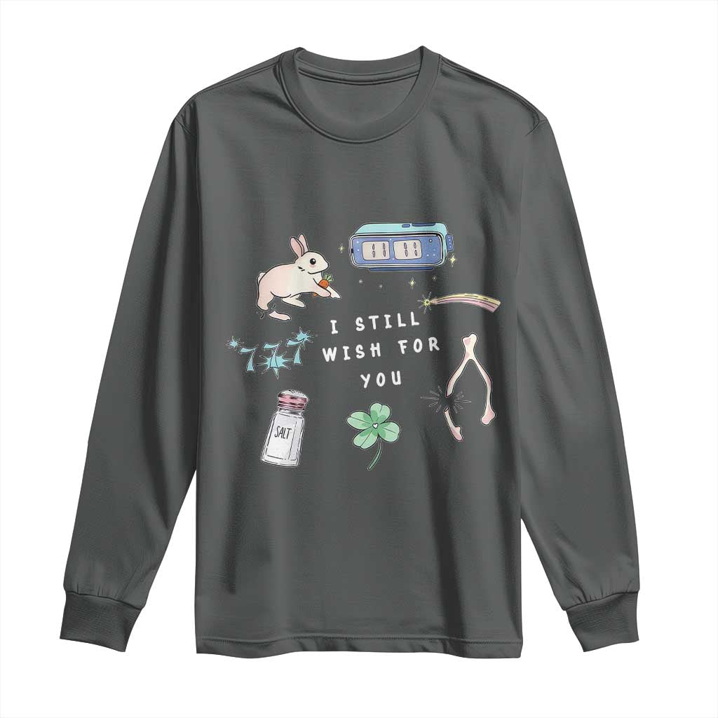 I Still Wish for You Lucky Rabbit 1111 Stars Clover Signs Long Sleeve Shirt