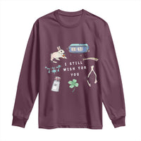 I Still Wish for You Lucky Rabbit 1111 Stars Clover Signs Long Sleeve Shirt