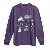 I Still Wish for You Lucky Rabbit 1111 Stars Clover Signs Long Sleeve Shirt