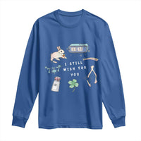 I Still Wish for You Lucky Rabbit 1111 Stars Clover Signs Long Sleeve Shirt
