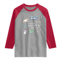 I Still Wish for You Lucky Rabbit 1111 Stars Clover Signs Raglan Shirt