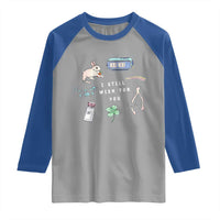 I Still Wish for You Lucky Rabbit 1111 Stars Clover Signs Raglan Shirt