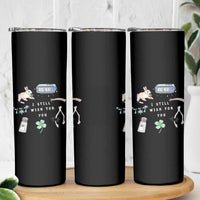 I Still Wish for You Lucky Rabbit 1111 Stars Clover Signs Skinny Tumbler