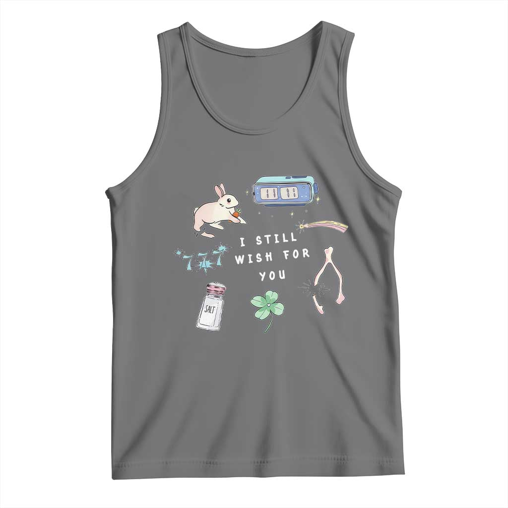 I Still Wish for You Lucky Rabbit 1111 Stars Clover Signs Tank Top