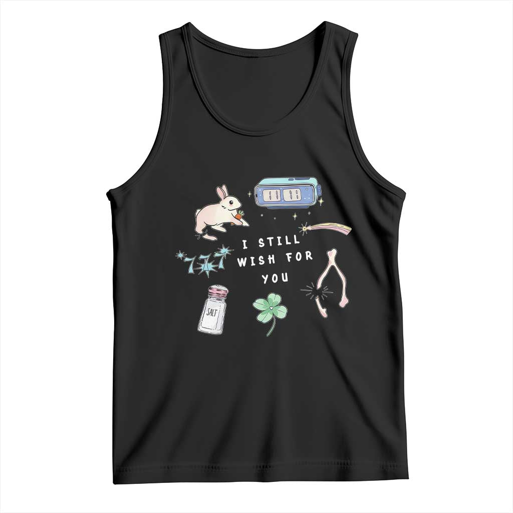 I Still Wish for You Lucky Rabbit 1111 Stars Clover Signs Tank Top