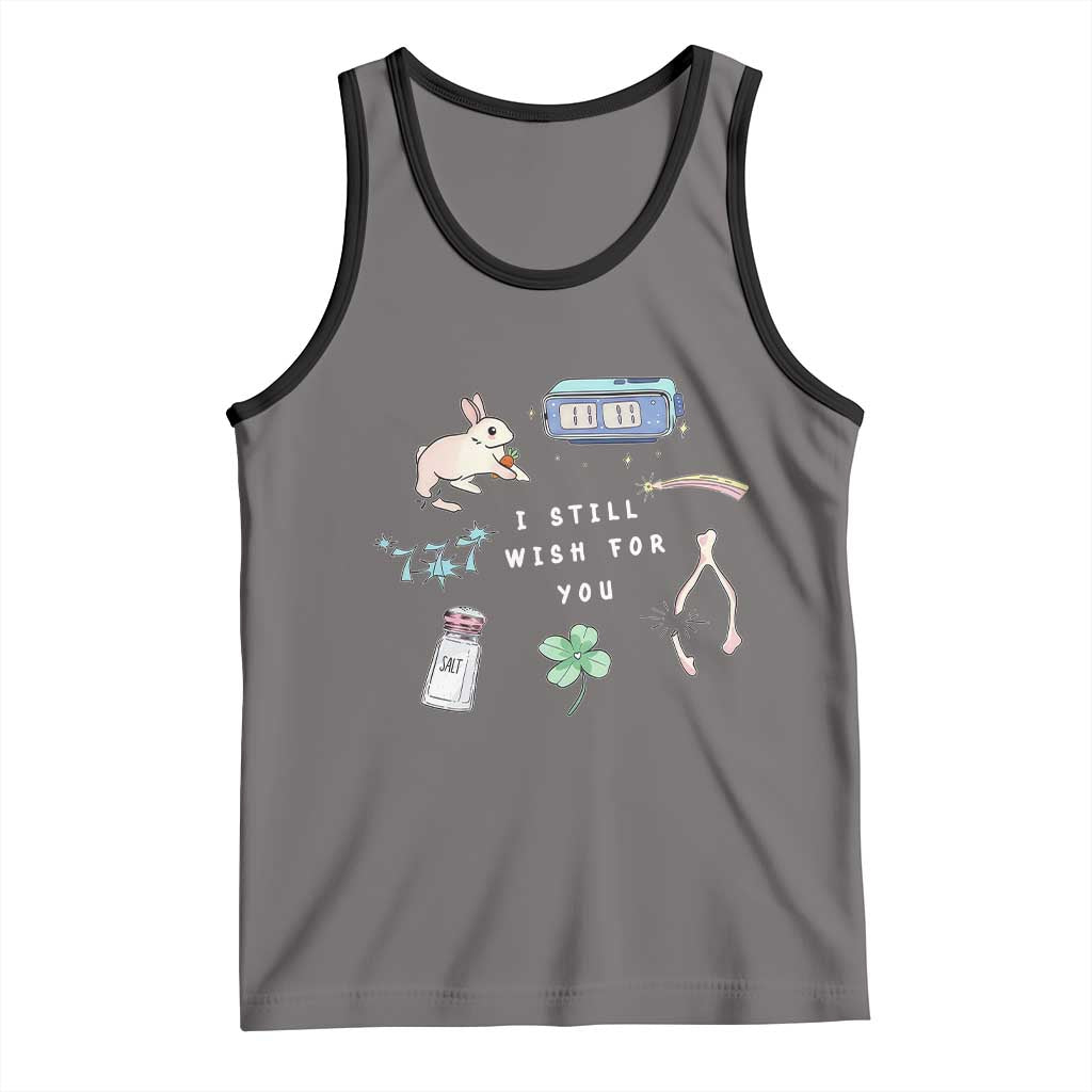 I Still Wish for You Lucky Rabbit 1111 Stars Clover Signs Tank Top