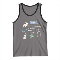 I Still Wish for You Lucky Rabbit 1111 Stars Clover Signs Tank Top