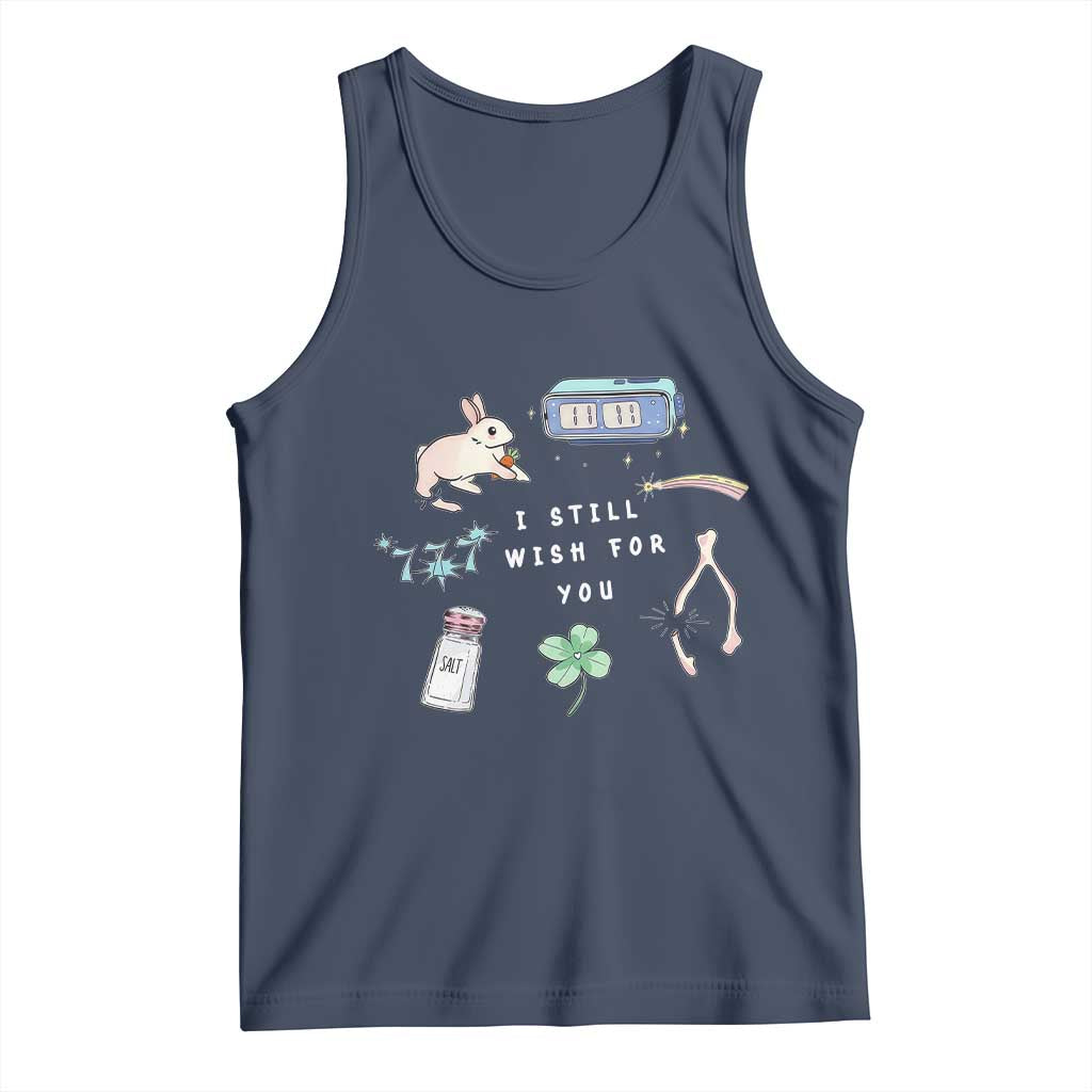I Still Wish for You Lucky Rabbit 1111 Stars Clover Signs Tank Top