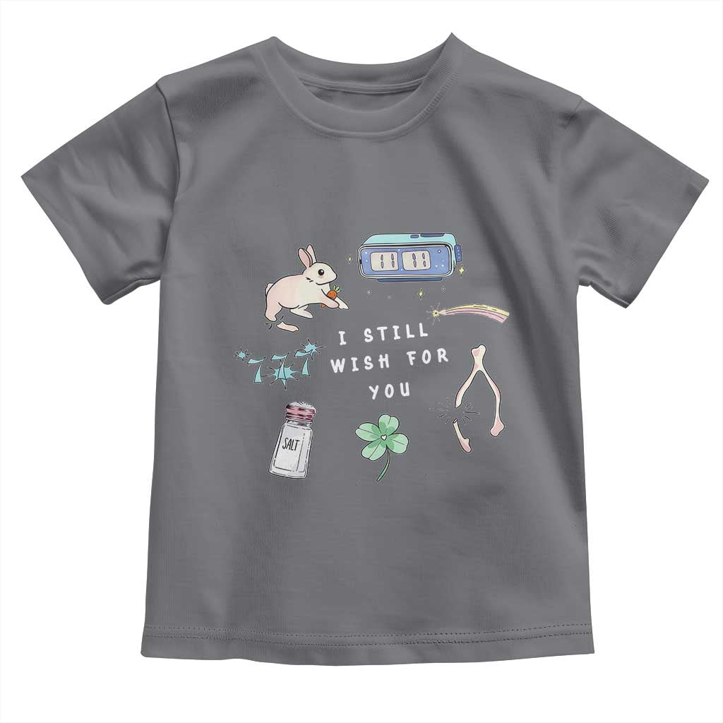 I Still Wish for You Lucky Rabbit 1111 Stars Clover Signs Toddler T Shirt