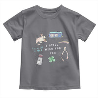 I Still Wish for You Lucky Rabbit 1111 Stars Clover Signs Toddler T Shirt
