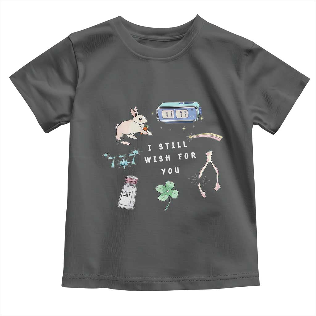 I Still Wish for You Lucky Rabbit 1111 Stars Clover Signs Toddler T Shirt