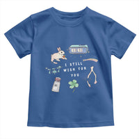 I Still Wish for You Lucky Rabbit 1111 Stars Clover Signs Toddler T Shirt