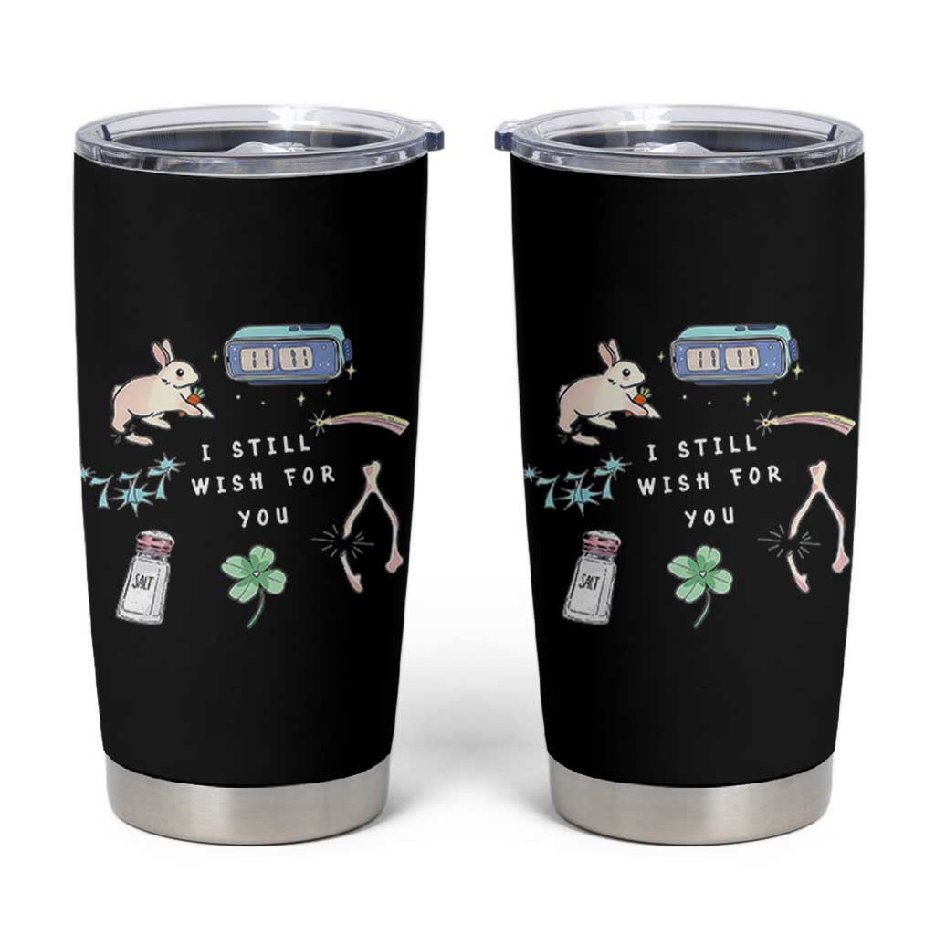 I Still Wish for You Lucky Rabbit 1111 Stars Clover Signs Tumbler Cup