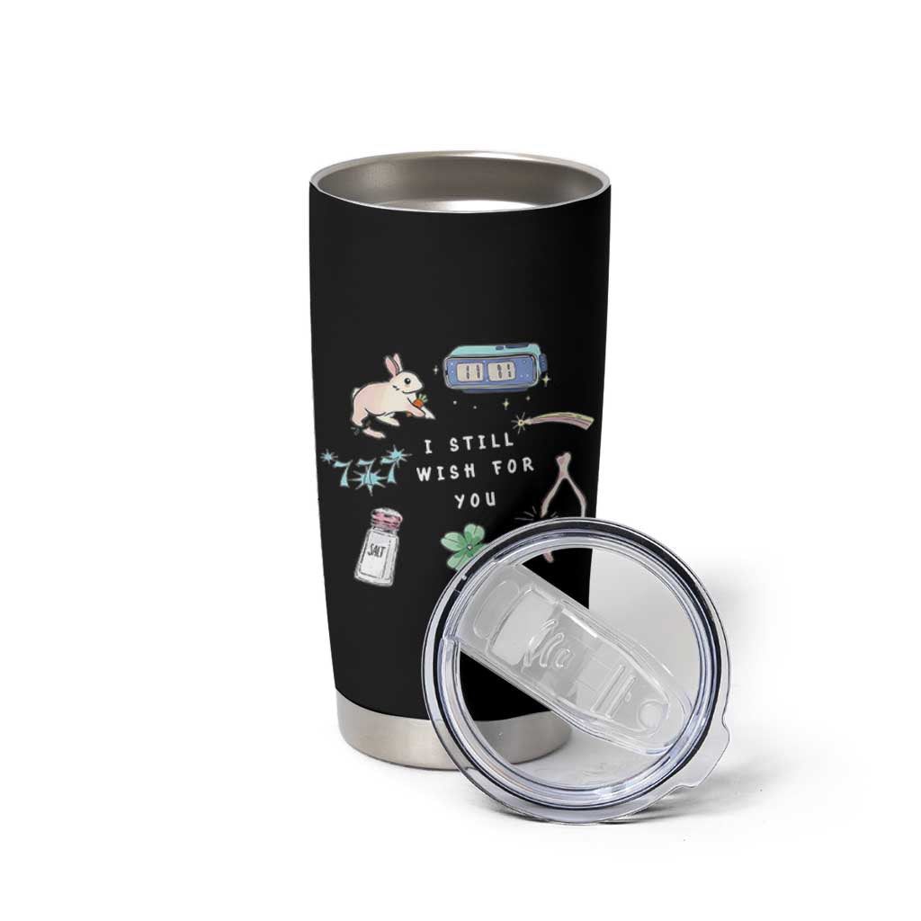 I Still Wish for You Lucky Rabbit 1111 Stars Clover Signs Tumbler Cup