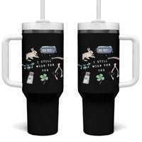 I Still Wish for You Lucky Rabbit 1111 Stars Clover Signs Tumbler With Handle