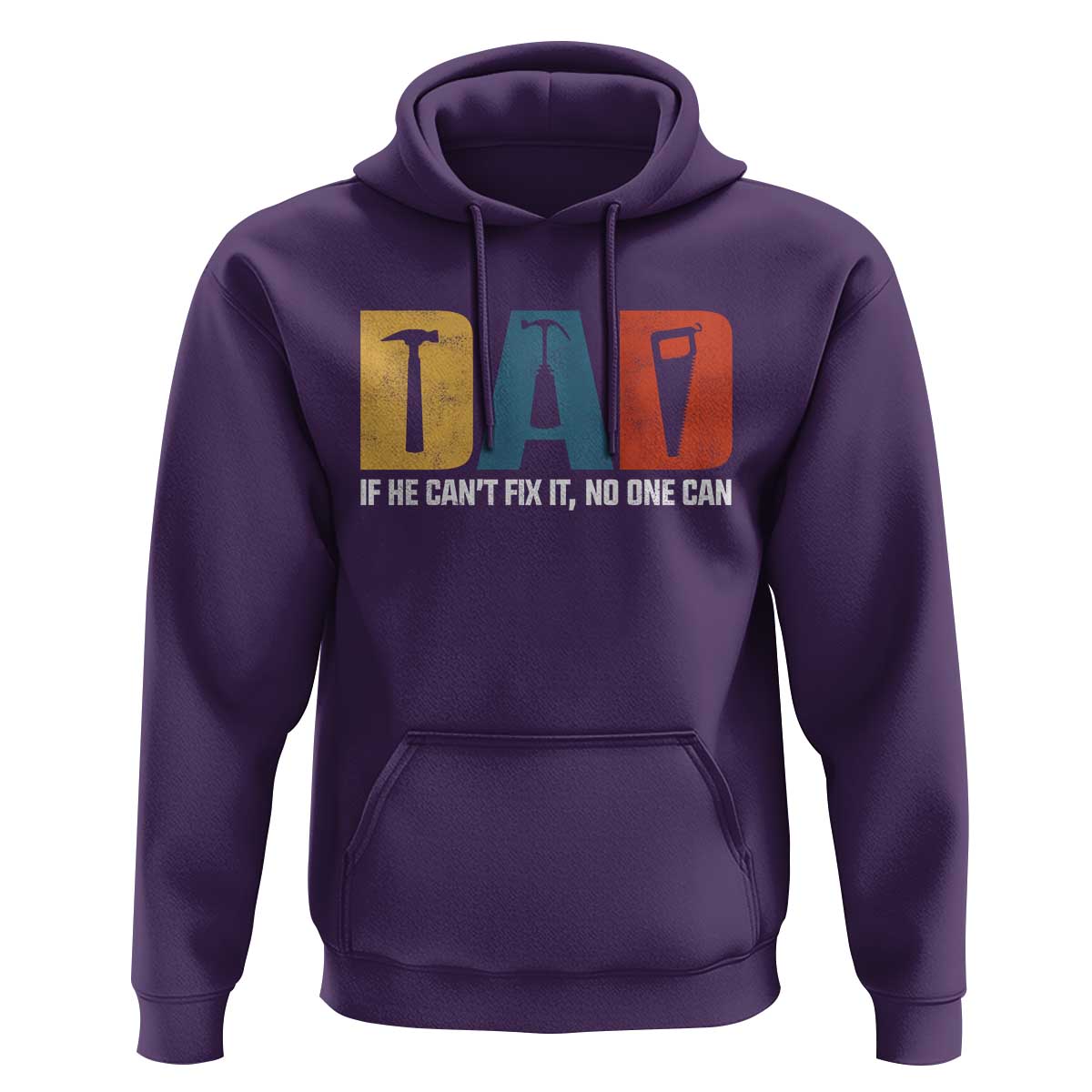 Funny Dad He Cant Fix It No One Can Hoodie Fathers Day