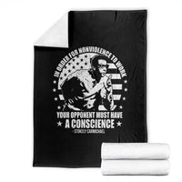 Stokely Carmichael Quote Throw Blanket In Order For Nonviolence To Work Your Opponent Must Have A Conscience