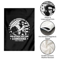 Stokely Carmichael Quote Garden Flag In Order For Nonviolence To Work Your Opponent Must Have A Conscience