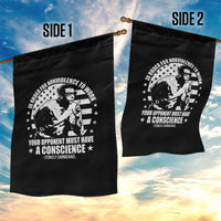 Stokely Carmichael Quote Garden Flag In Order For Nonviolence To Work Your Opponent Must Have A Conscience