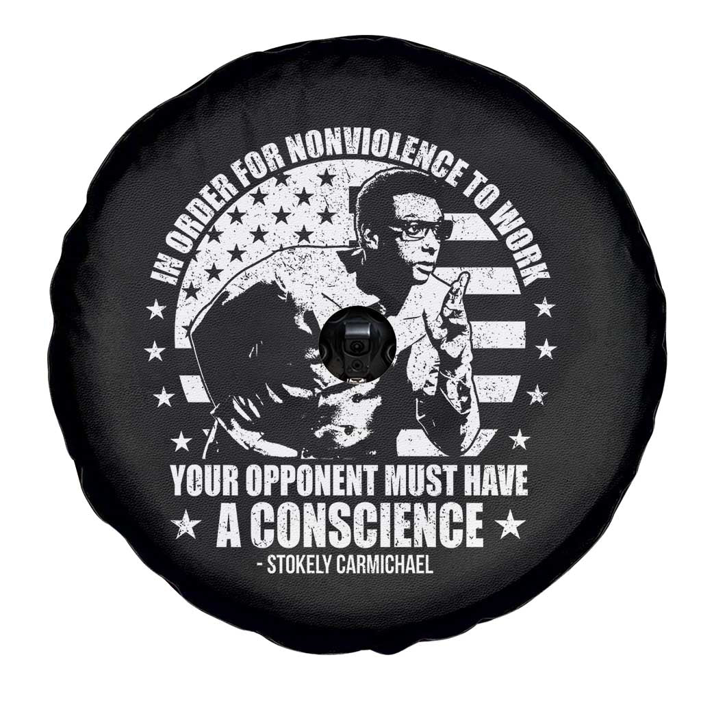 Stokely Carmichael Quote Spare Tire Cover In Order For Nonviolence To Work Your Opponent Must Have A Conscience