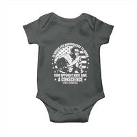 Stokely Carmichael Quote Baby Onesie In Order For Nonviolence To Work Your Opponent Must Have A Conscience
