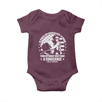 Stokely Carmichael Quote Baby Onesie In Order For Nonviolence To Work Your Opponent Must Have A Conscience