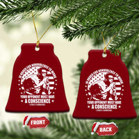 Stokely Carmichael Quote Ceramic Ornament In Order For Nonviolence To Work Your Opponent Must Have A Conscience