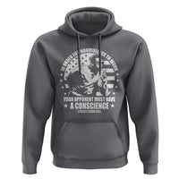 Stokely Carmichael Quote Hoodie In Order For Nonviolence To Work Your Opponent Must Have A Conscience