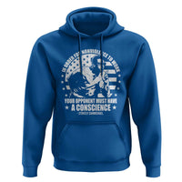 Stokely Carmichael Quote Hoodie In Order For Nonviolence To Work Your Opponent Must Have A Conscience