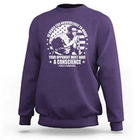 Stokely Carmichael Quote Sweatshirt In Order For Nonviolence To Work Your Opponent Must Have A Conscience