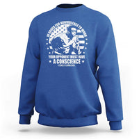 Stokely Carmichael Quote Sweatshirt In Order For Nonviolence To Work Your Opponent Must Have A Conscience