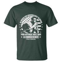 Stokely Carmichael Quote T Shirt In Order For Nonviolence To Work Your Opponent Must Have A Conscience