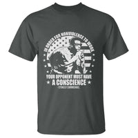 Stokely Carmichael Quote T Shirt In Order For Nonviolence To Work Your Opponent Must Have A Conscience