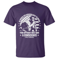 Stokely Carmichael Quote T Shirt In Order For Nonviolence To Work Your Opponent Must Have A Conscience