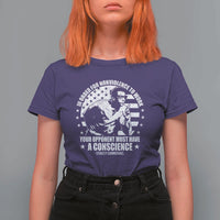 Stokely Carmichael Quote T Shirt For Women In Order For Nonviolence To Work Your Opponent Must Have A Conscience