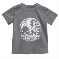 Stokely Carmichael Quote Toddler T Shirt In Order For Nonviolence To Work Your Opponent Must Have A Conscience