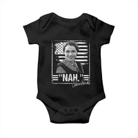 Rosa Parks Nah Quote Baby Onesie Black Movement Protest American Flag