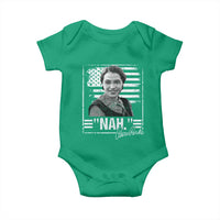Rosa Parks Nah Quote Baby Onesie Black Movement Protest American Flag
