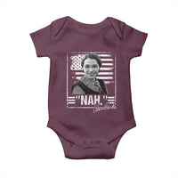Rosa Parks Nah Quote Baby Onesie Black Movement Protest American Flag