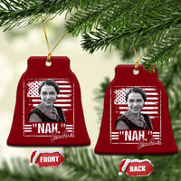 Rosa Parks Nah Quote Ceramic Ornament Black Movement Protest American Flag