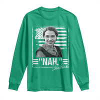 Rosa Parks Nah Quote Long Sleeve Shirt Black Movement Protest American Flag