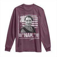 Rosa Parks Nah Quote Long Sleeve Shirt Black Movement Protest American Flag