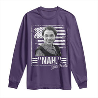 Rosa Parks Nah Quote Long Sleeve Shirt Black Movement Protest American Flag