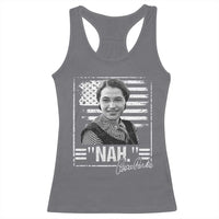 Rosa Parks Nah Quote Racerback Tank Top Black Movement Protest American Flag