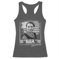 Rosa Parks Nah Quote Racerback Tank Top Black Movement Protest American Flag